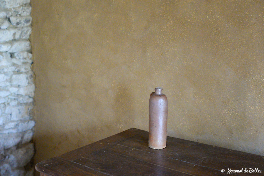 Détail du mur