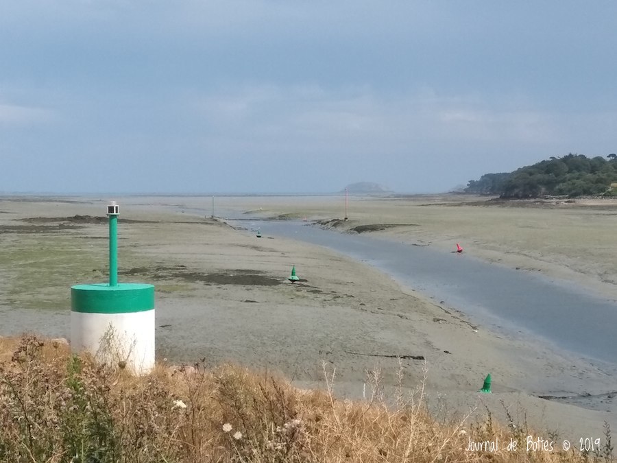 Marée basse à Paimpol
