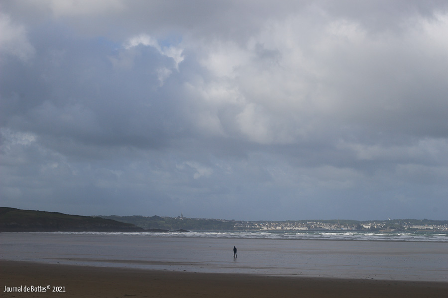 La baie, vue sur Douarnenez