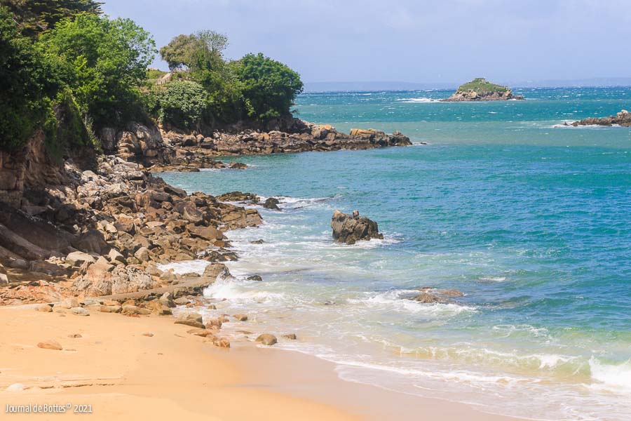 La baie, vue sur Douarnenez
