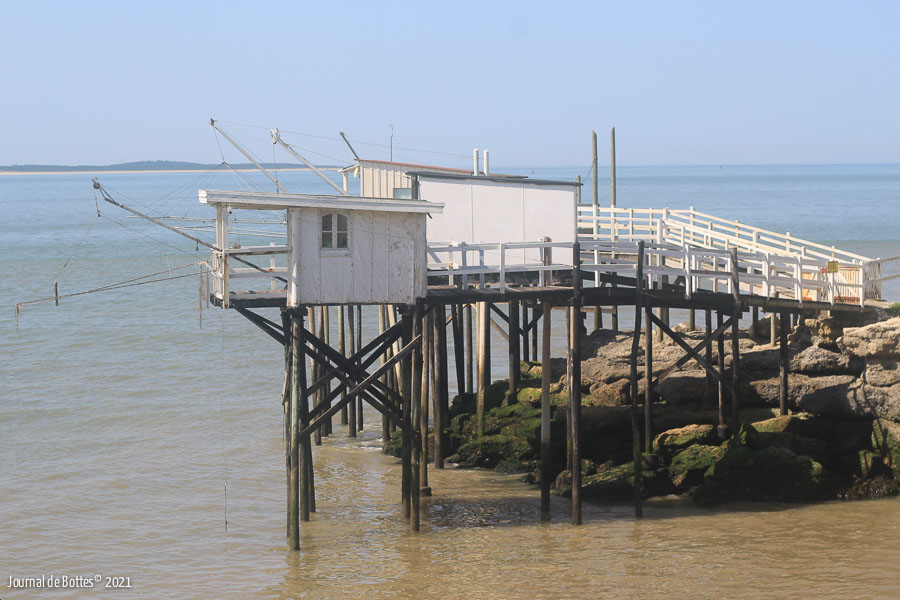 Cabane de pêche vers Royan