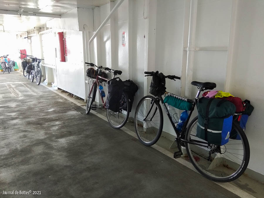 Les vélos à bord