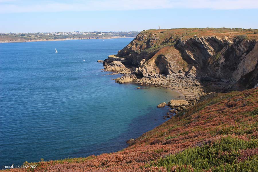La vue vers Brest
