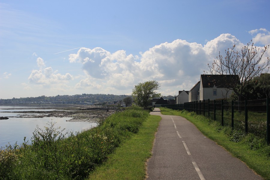 La piste vers Cherbourg