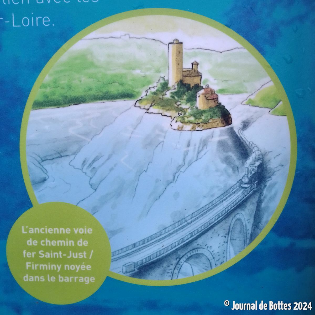 l'île en transparence